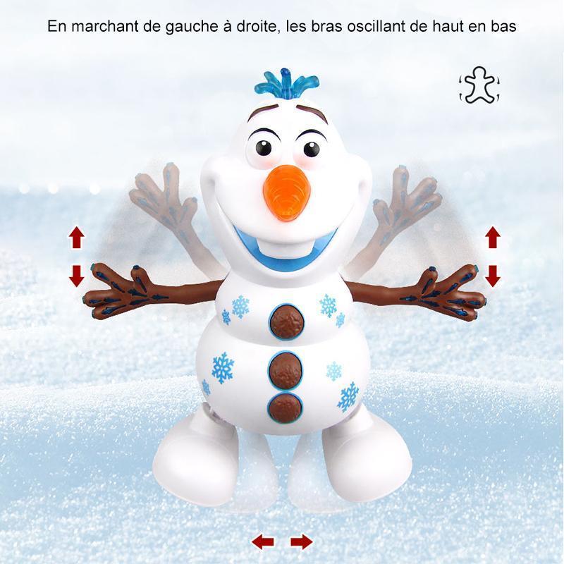 Bonhomme de neige danseur
