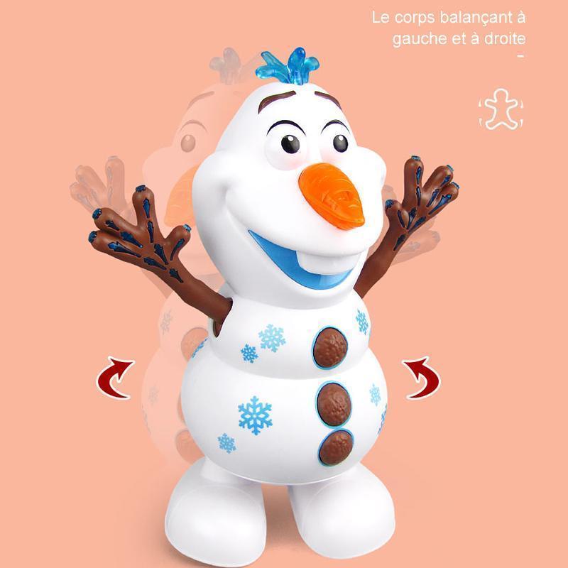 Bonhomme de neige danseur