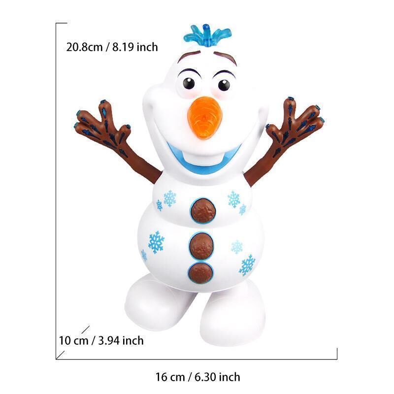 Bonhomme de neige danseur