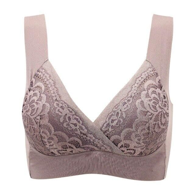 Soutien-gorge extra élastique en dentelle sans fil - plus confort – Image 7