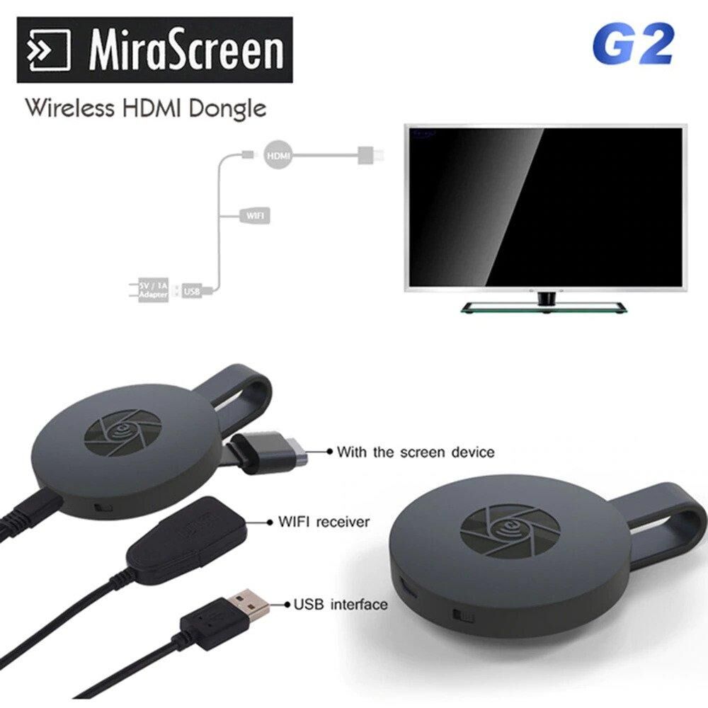dongle hdmi sans fil - Miracast 4K HDMI écran miroir Wifi Smart tv nativediscount – Image 4