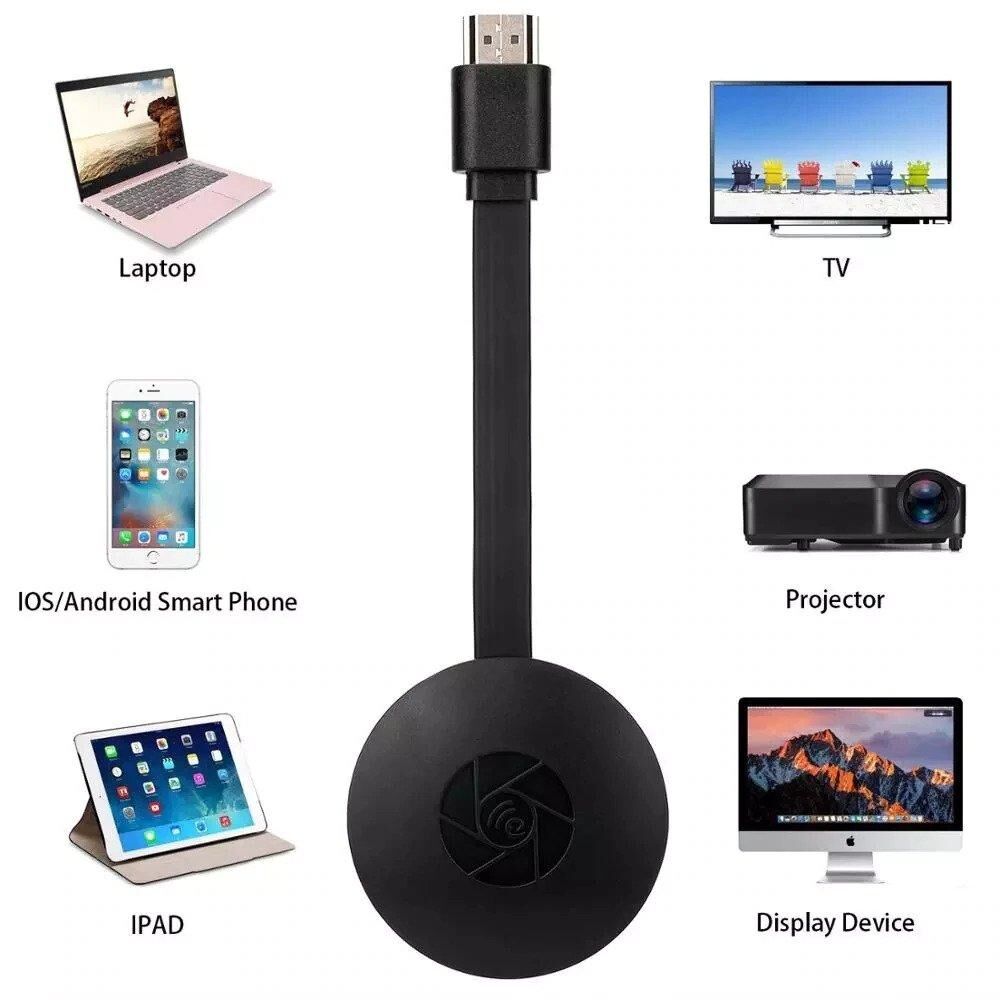 dongle hdmi sans fil - Miracast 4K HDMI écran miroir Wifi Smart tv nativediscount – Image 5