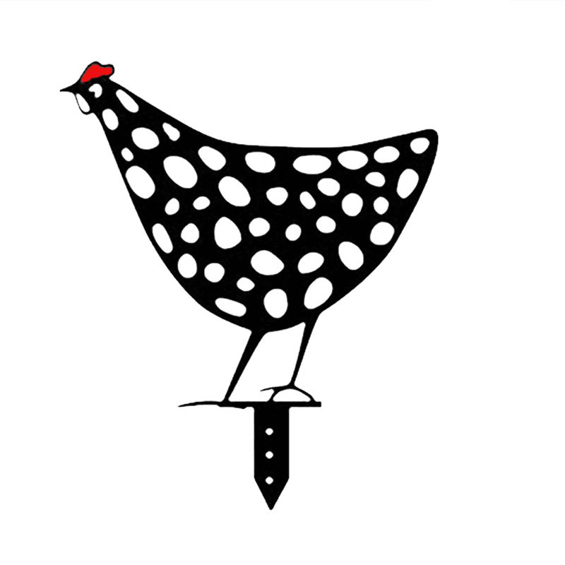 Poules décoratives de jardin – Image 6