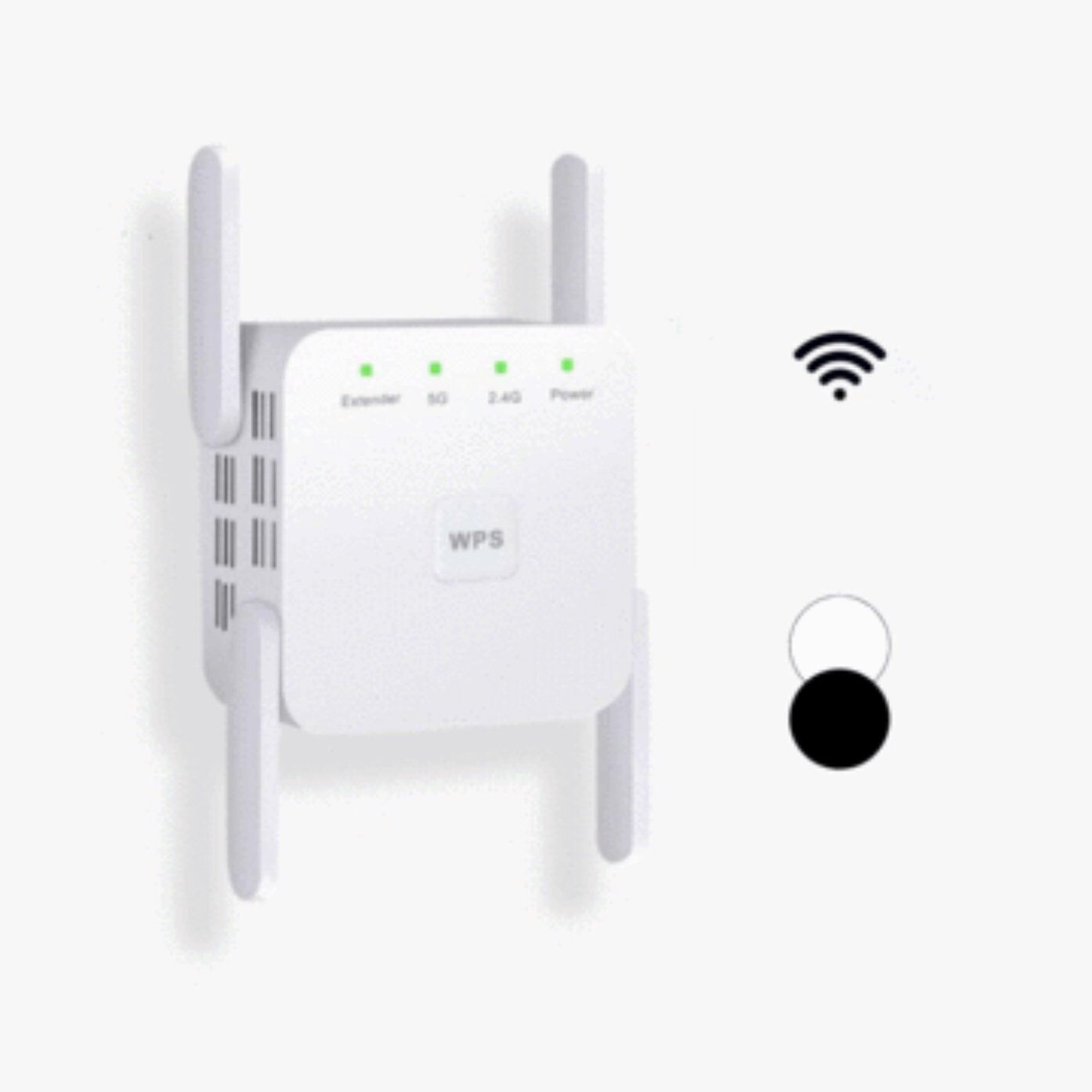 Amplificateur wifi - répéteur de réseau - haut débit 1200 mbps - 2.4/5G – Image 2