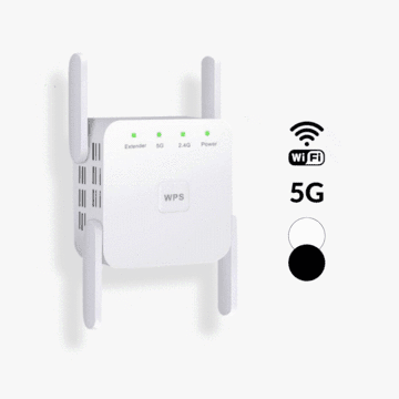 Amplificateur wifi - répéteur de réseau - haut débit 1200 mbps - 2.4/5G – Image 4