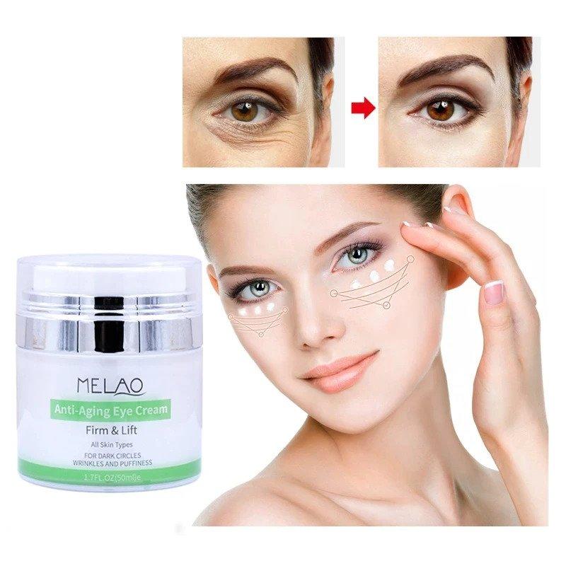 Crème sous les yeux élimine les cernes et les poches – Image 3