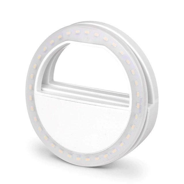 Anneau éclairant led pour des selfies parfait