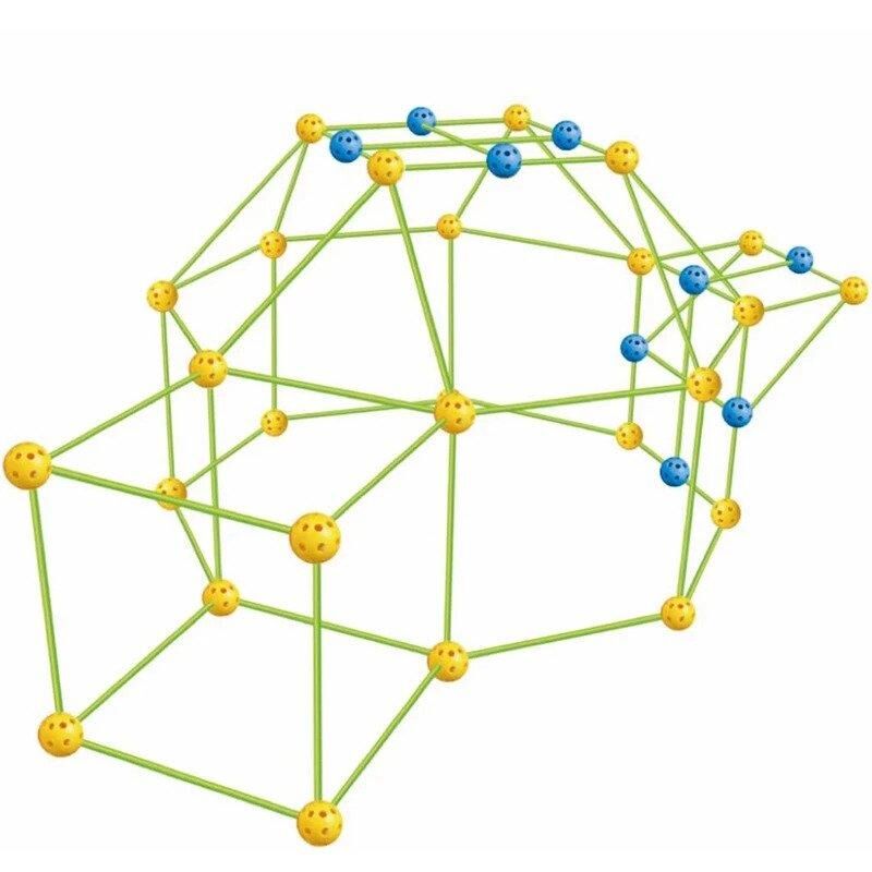 Kit de construction de fort pour enfants