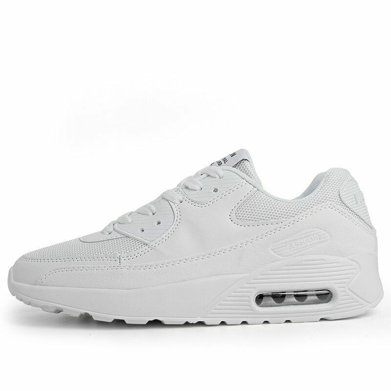 Baskets à coussin d'air blanc