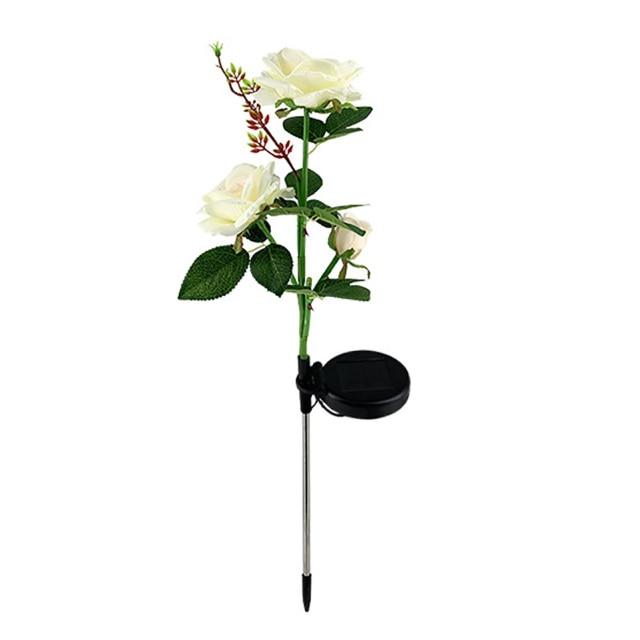 Rose artificielle lumineuse solaire – Image 4