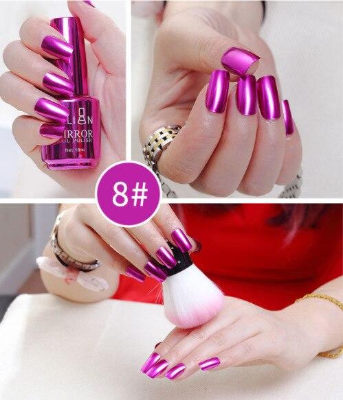 Vernis à ongles miroir métallique – Image 2