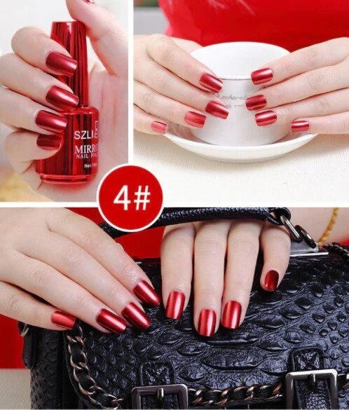 Vernis à ongles miroir métallique – Image 9