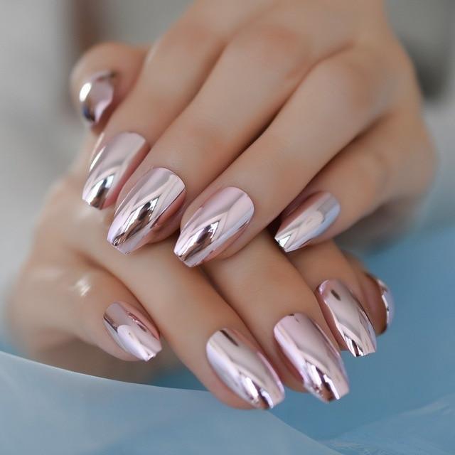 Vernis à ongles miroir métallique – Image 14