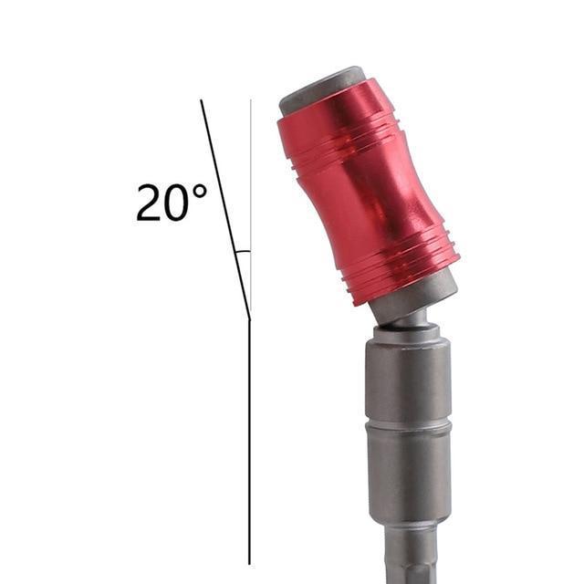 Rallonge de perceuse magnétique pliable à 20°