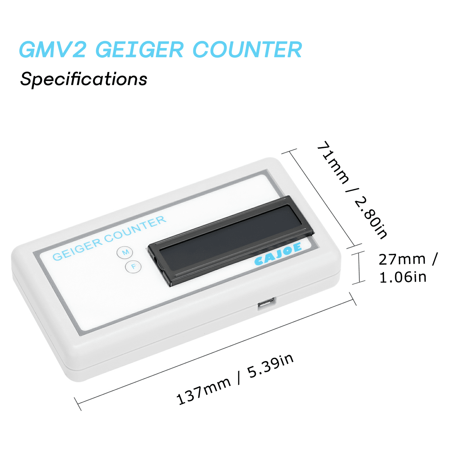 Compteur Geiger numérique portable – Image 4