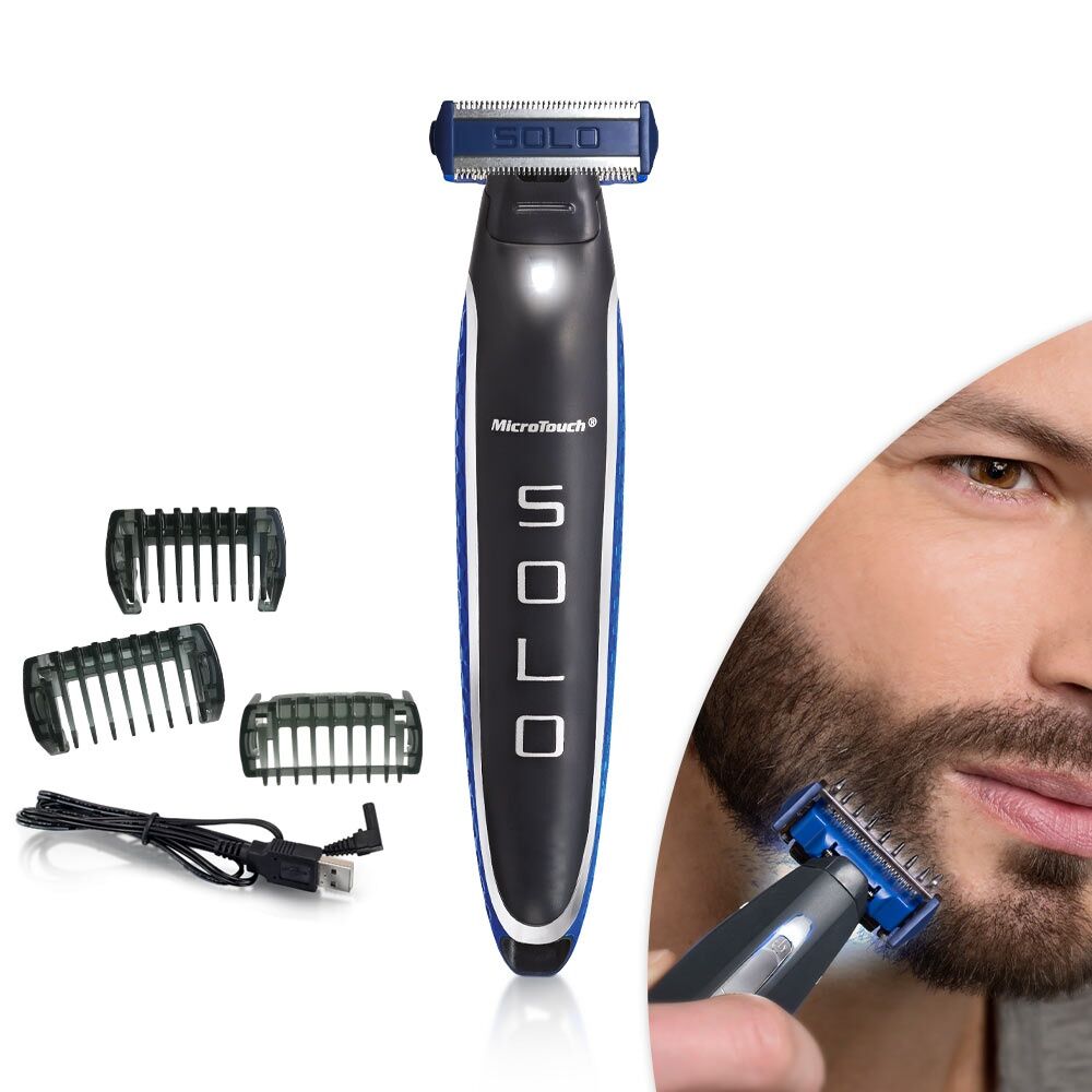 Rasoir électrique pour hommes Réparation Barbe Coiffure Rasage Poils Pubiens Parties Privées Epilateur – Image 5