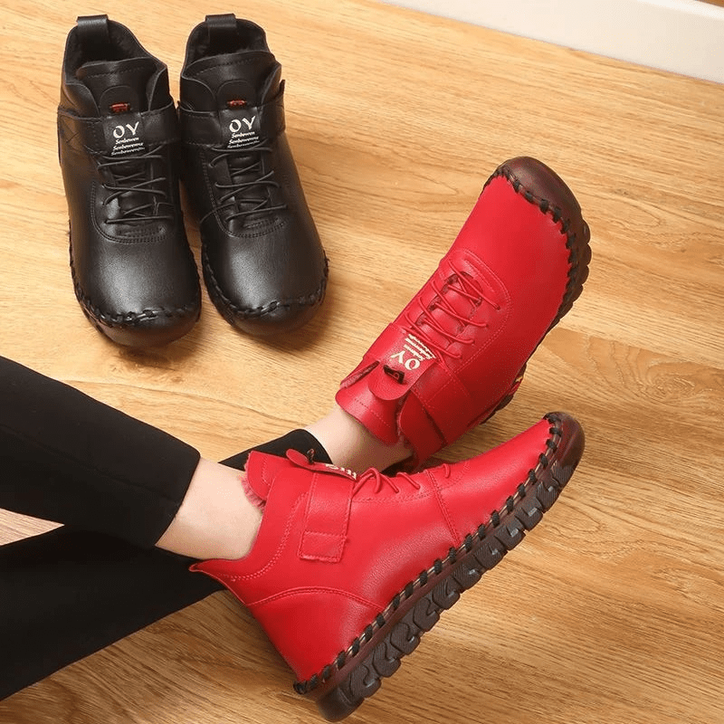 Bottines courtes en fourrure épaisse pour femmes – Image 6
