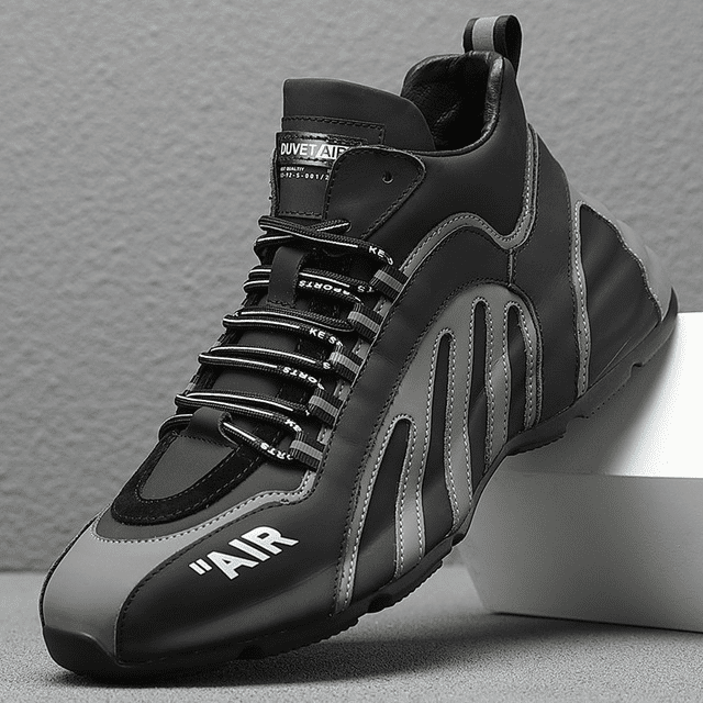 Baskets en cuir imprimé – Image 8