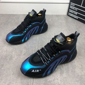 Baskets en cuir imprimé – Image 2