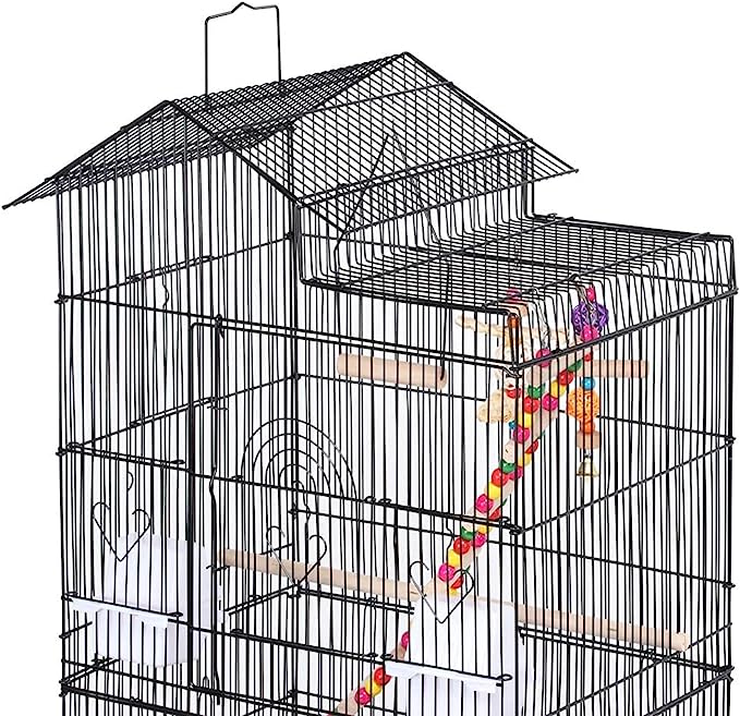 Cages et nids d'oiseaux en métal- Idéales pour perroquets et petits oiseaux – Image 11