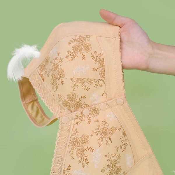 Glamorette - Soutien-gorge en coton à fermeture frontale – Image 10