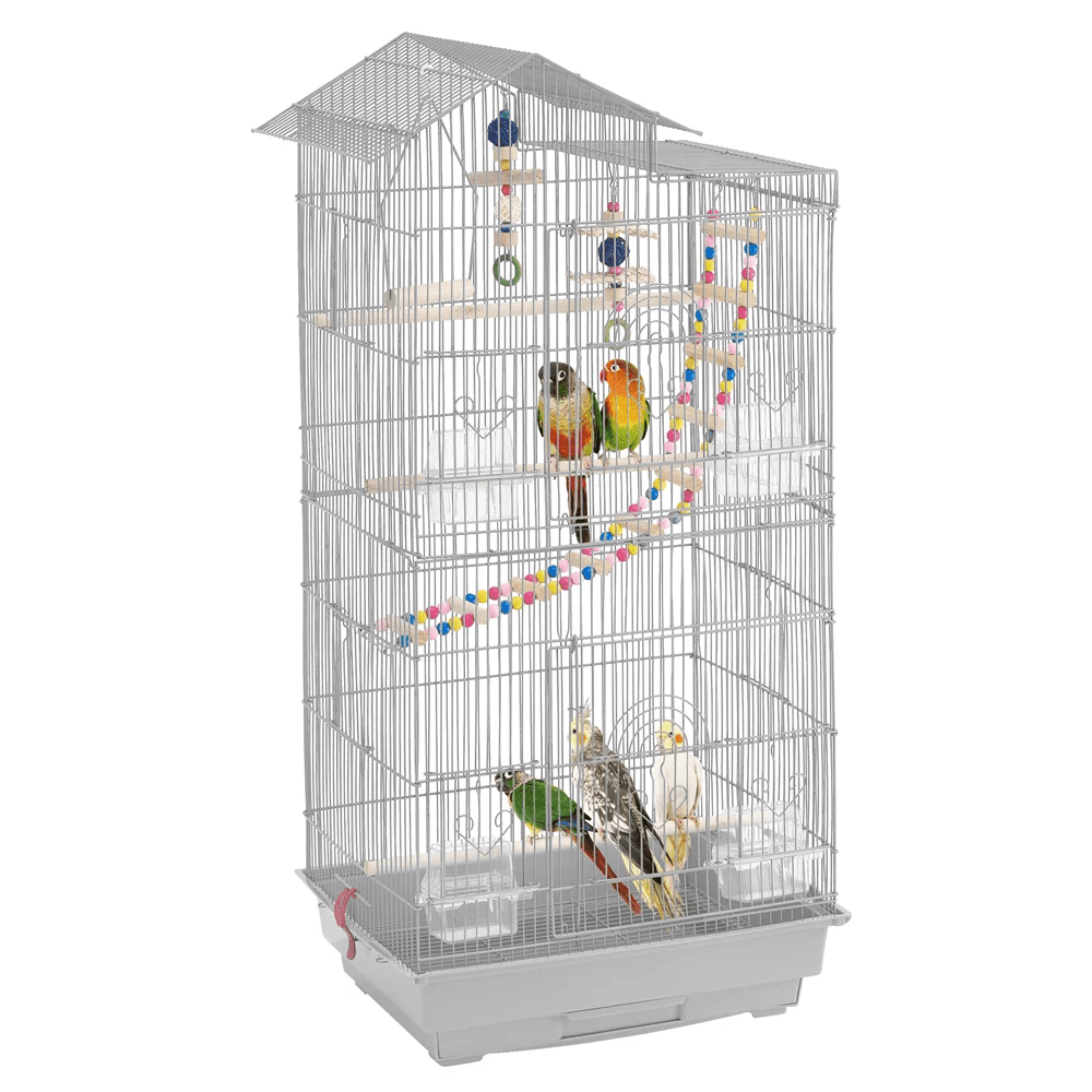 Cages et nids d'oiseaux en métal- Idéales pour perroquets et petits oiseaux – Image 5