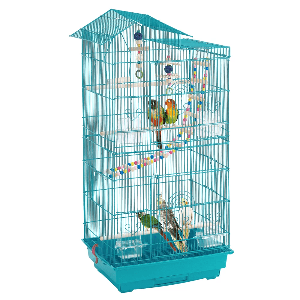 Cages et nids d'oiseaux en métal- Idéales pour perroquets et petits oiseaux – Image 2