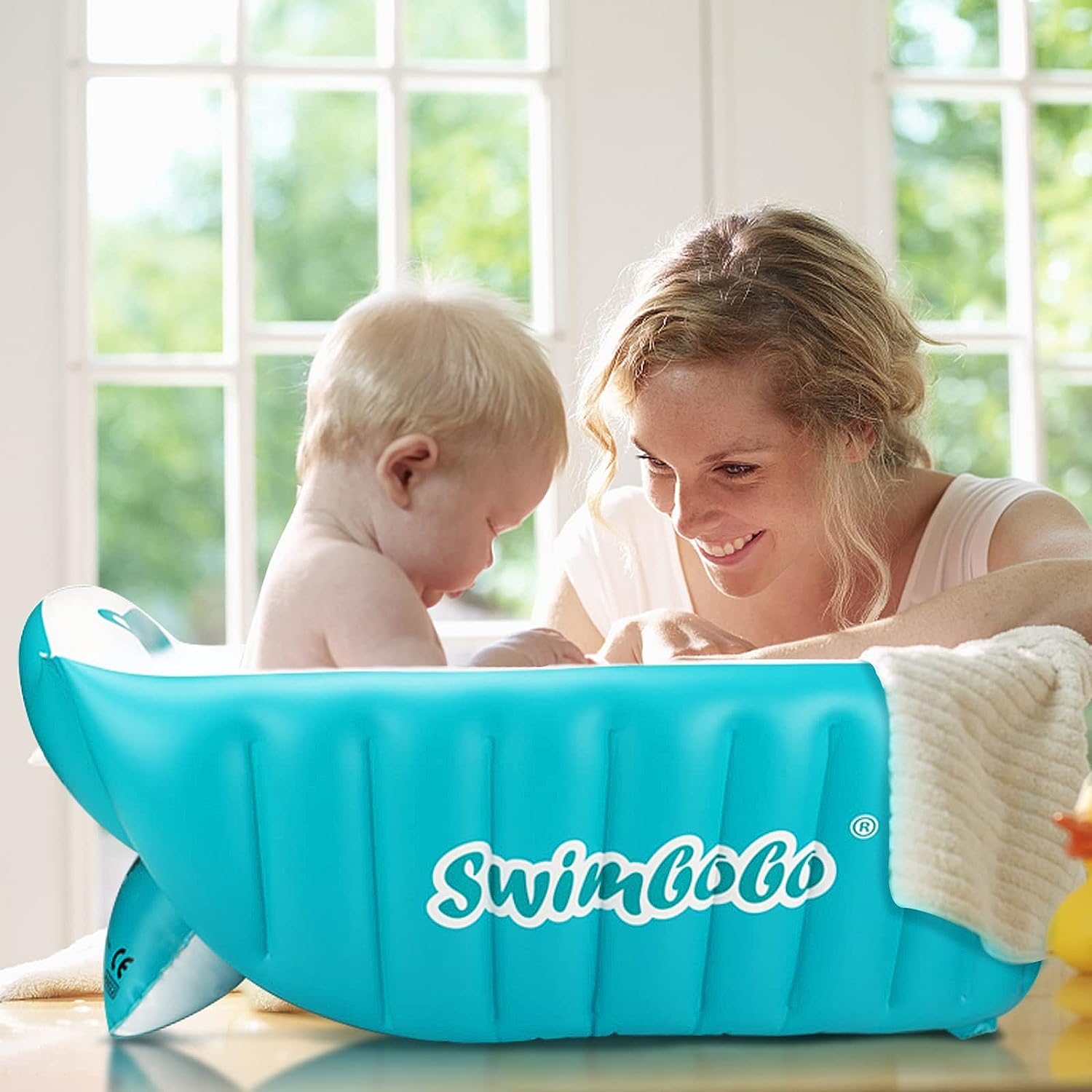 Baignoire gonflables pliable bébé