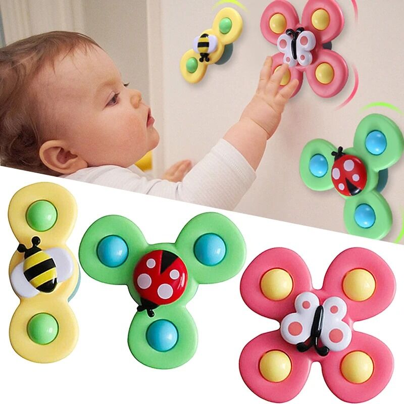 Jouets d'Éveil rotatif pour enfants Baby Spinners Lot de 3 – Image 7