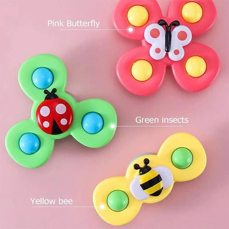 Jouets d'Éveil rotatif pour enfants Baby Spinners Lot de 3 – Image 5