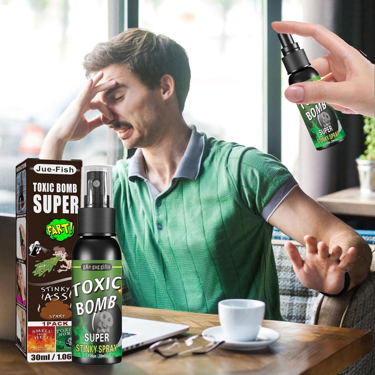 Spray d'odeur longue durée pour Farces et Attrapes – Image 6