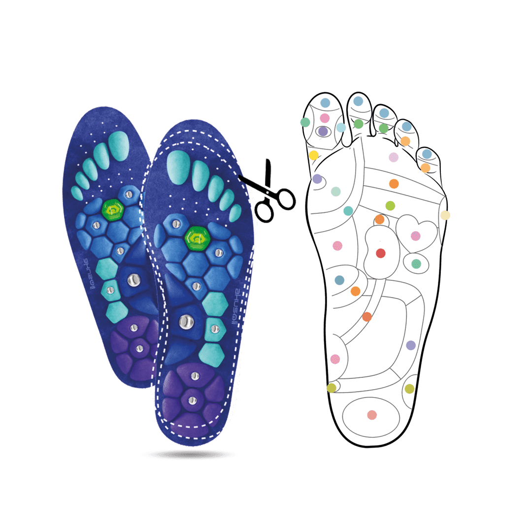 Semelles orthopédiques d’acupression magnétique Akusoli – Image 6