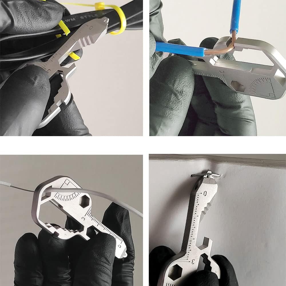 keyzmo Porte clés multifonction décapsuleur mutli outil 16 en 1 – Image 7