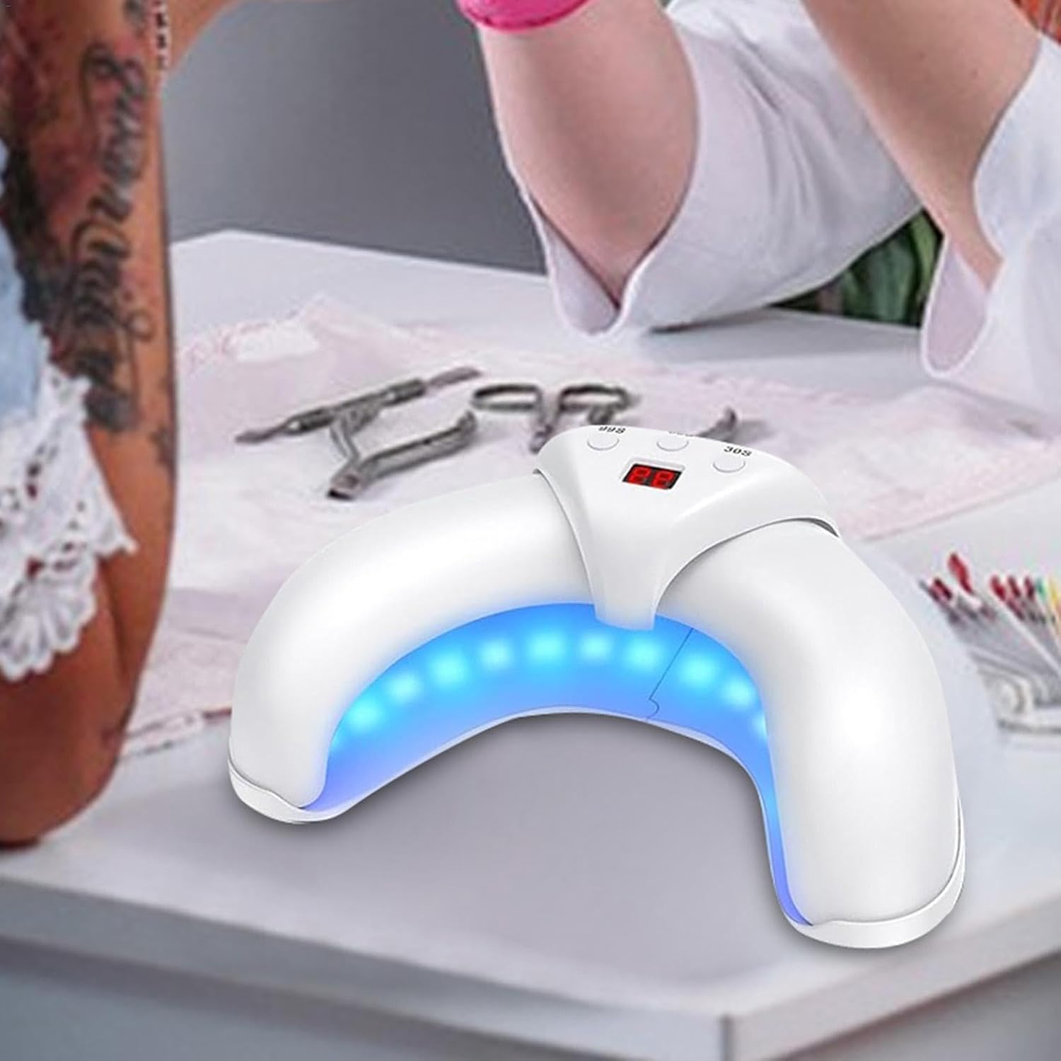 FungoBeam Appareil à lumière bleue et infrarouge pour le bien-être des ongles Neurinth FungoZap – Image 8