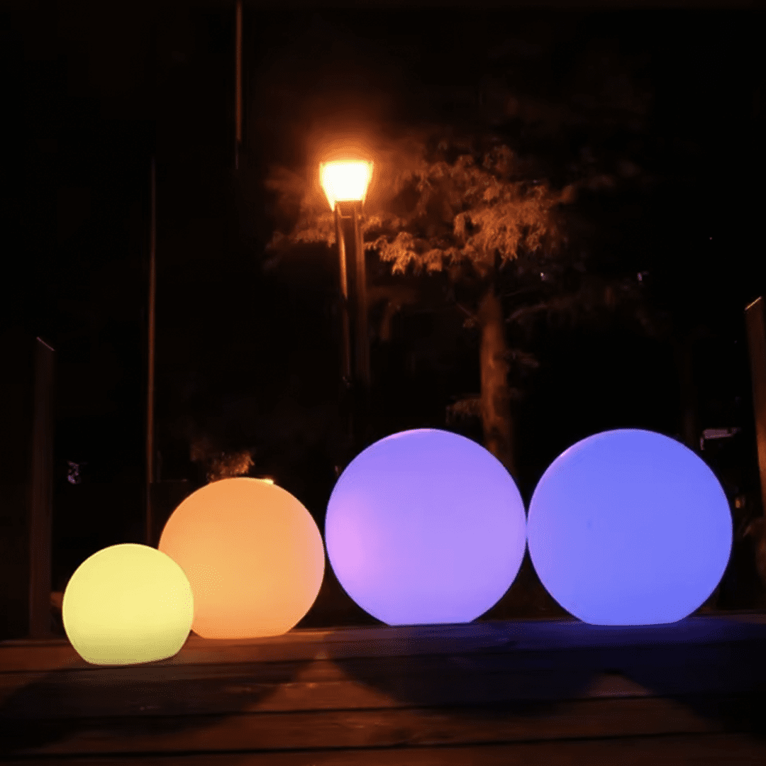 Creative Lighting Lampe de jardin sphérique – Image 6