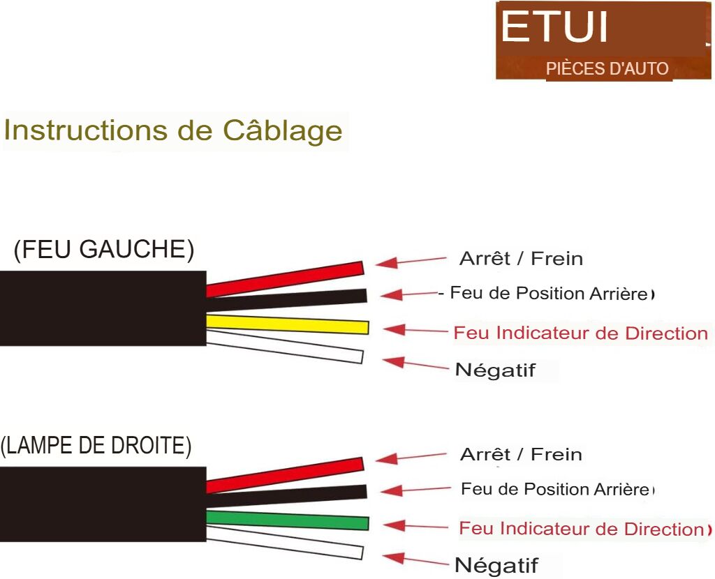 Feu arrière magnétique LED pour remorque – Image 4