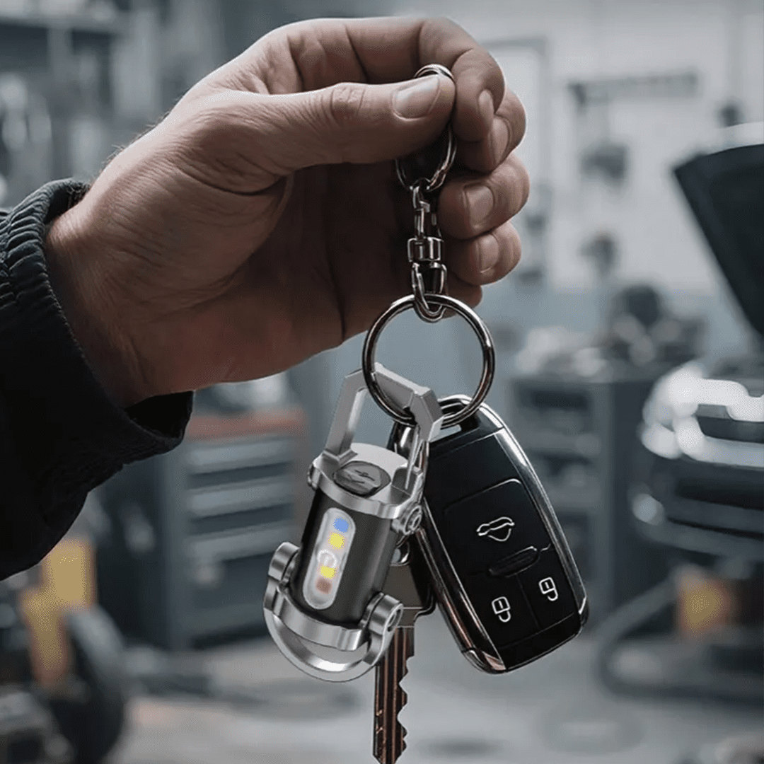 Lampe torche Whoonly légère et pratique pour poche et porte-clés