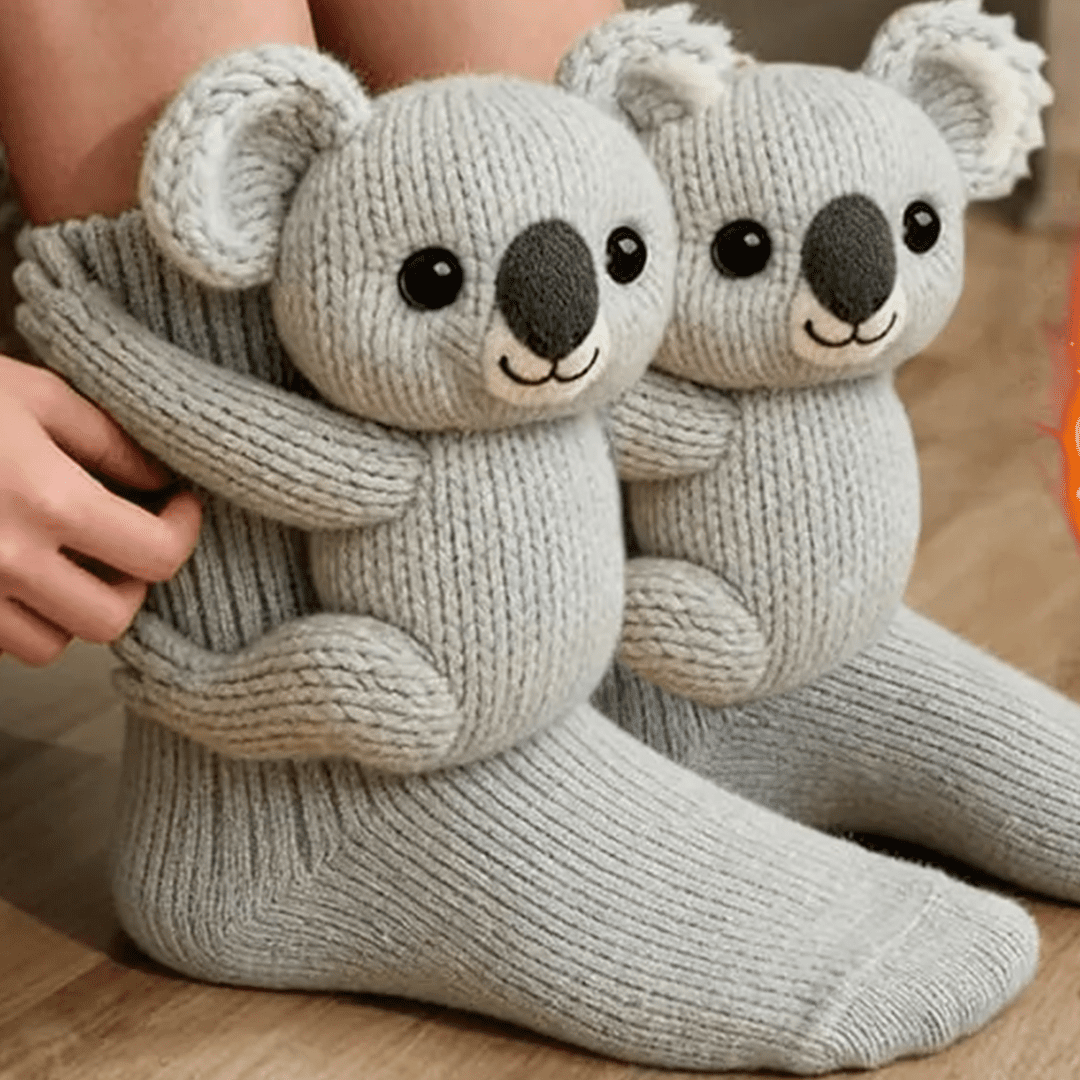 Rerocky™ HugHug Chaussette chaude avec animaux – Image 10