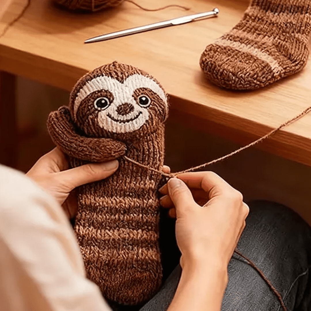 Rerocky™ HugHug Chaussette chaude avec animaux – Image 9