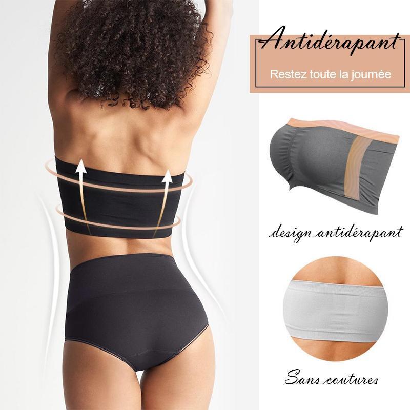 Soutien-gorge bandeau galbant et anti-affaissement - instabra – Image 3