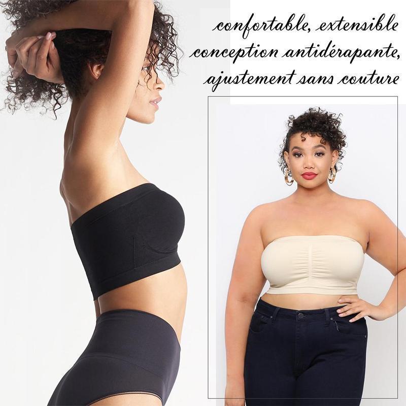 Soutien-gorge bandeau galbant et anti-affaissement - instabra – Image 5