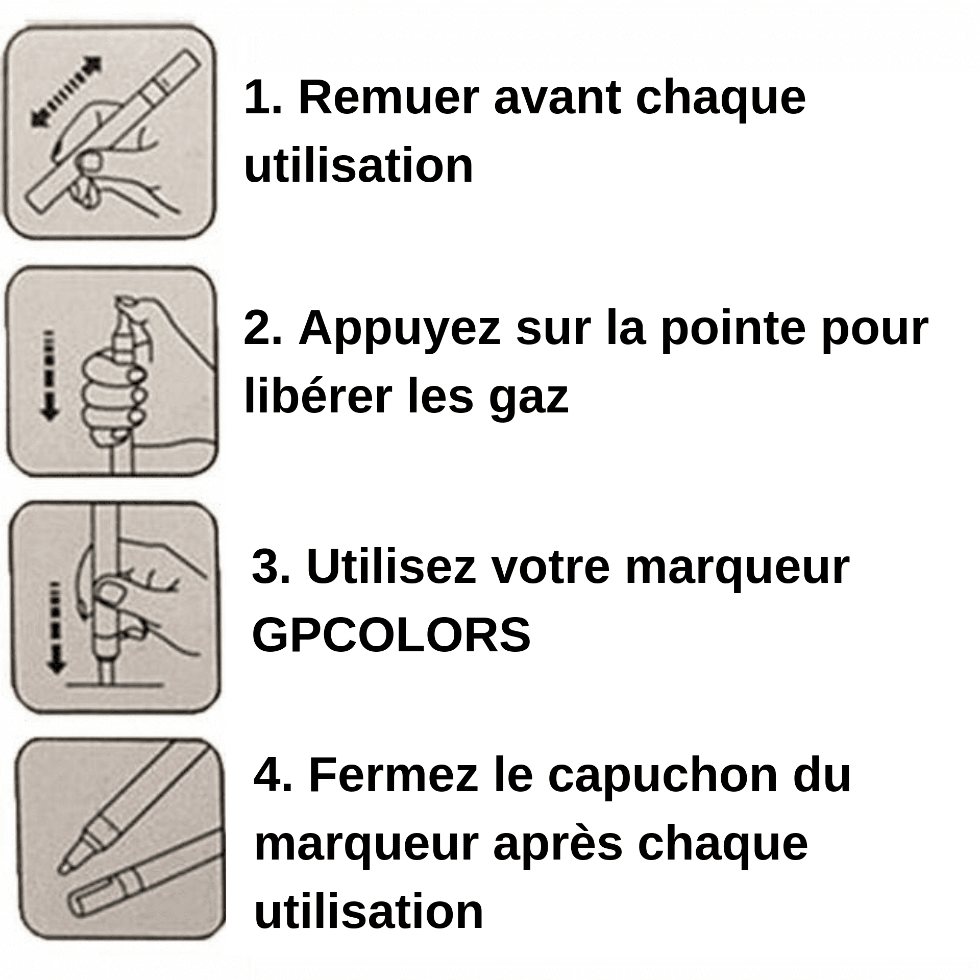 Marqueurs - gpcolors – Image 5