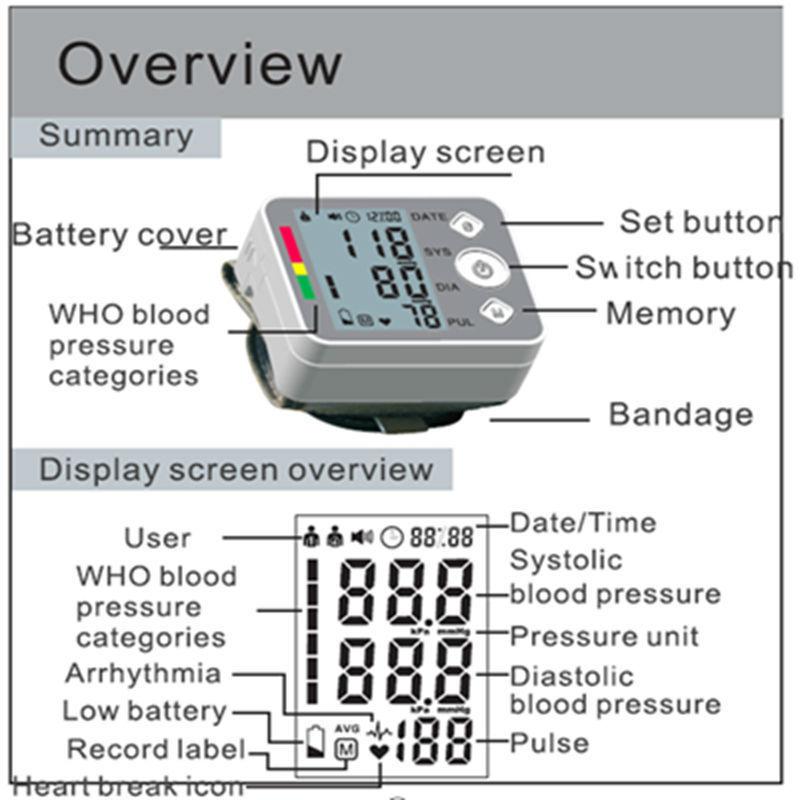 Tensiomètre numérique pour la tension artérielle – Image 11