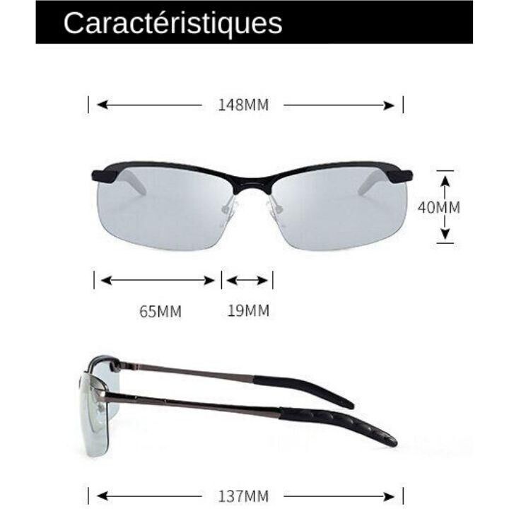 Lunettes de soleil photochromiques polarisées - kabanel – Image 12