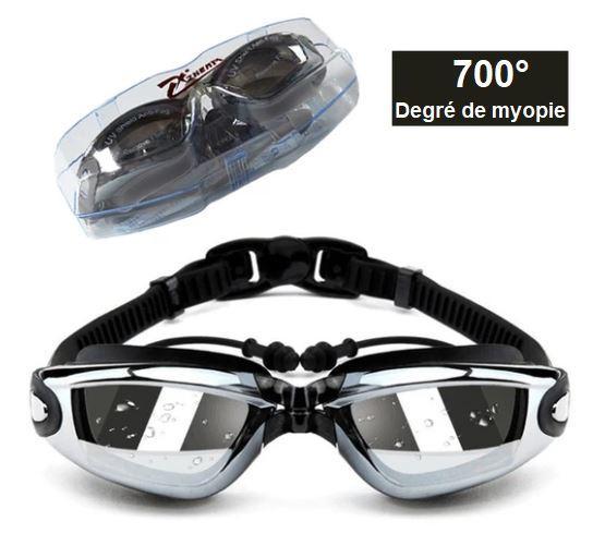 Lunettes de natation myopie noir