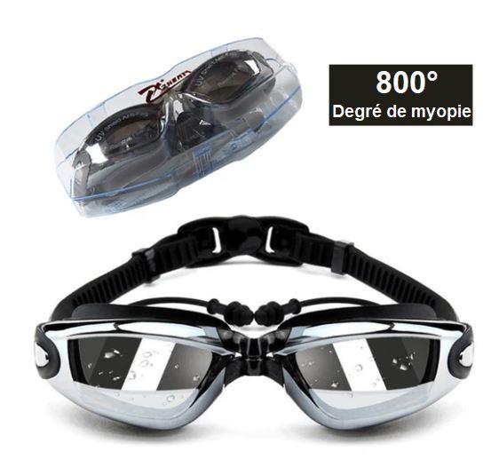 Lunettes de natation myopie noir
