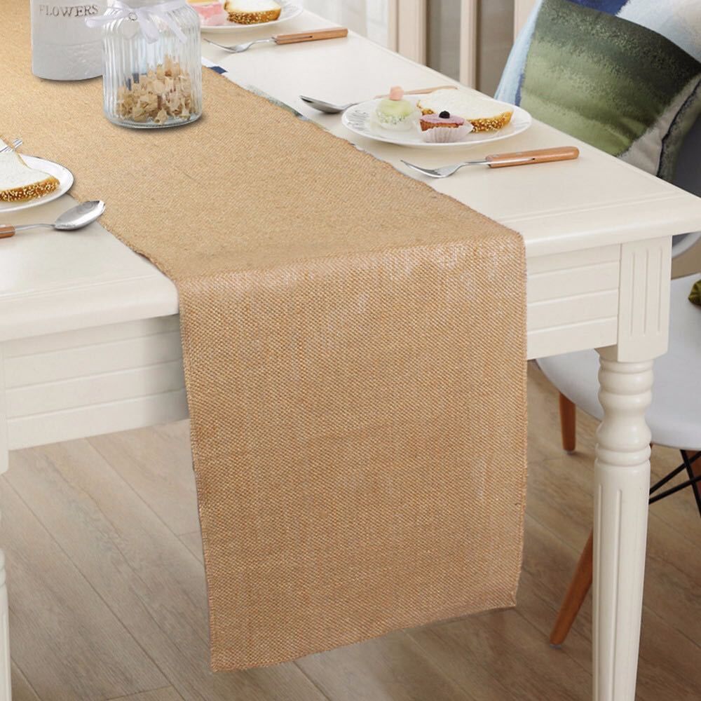 Chemin de table toile de jute