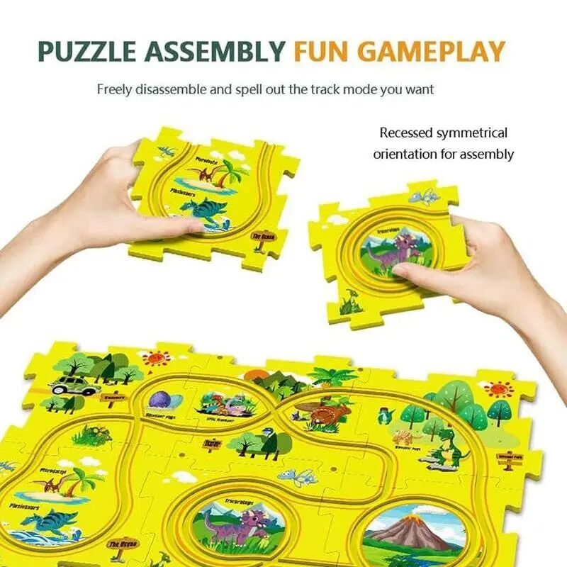 Tapis circuit voiture pour enfant