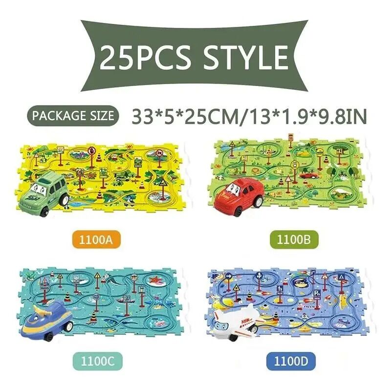 Les couleurs du Tapis circuit voiture