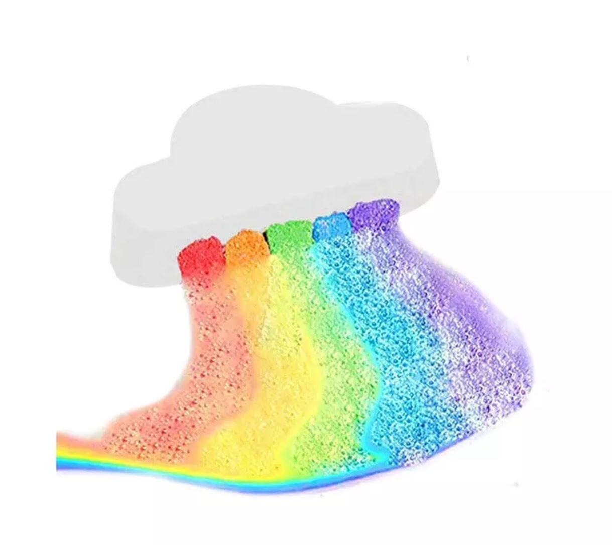 Savon de bain moussant - arc-en-ciel
